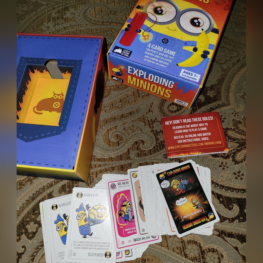Exploding Menions Card Game Ages 7+ - Picture 6 of 6